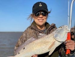 Angler with big fish in TX