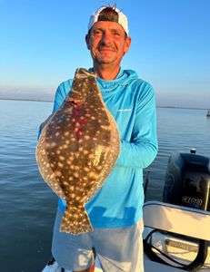 Summer Flounder fish caught in Matagorda