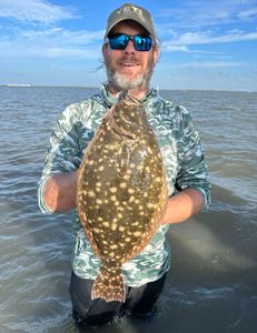 Summer Flounder, 22 inches, caught while fishing in Matagorda