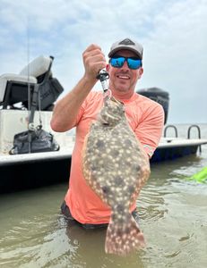 Summer Flounder fish caught in TX