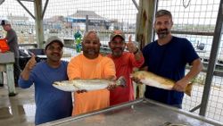 Two big fish caught in Texas
