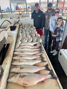 Fishing fun with Kolton Daniel Guide Service crew.