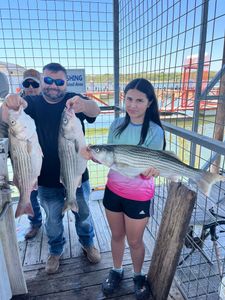 Family-friendly fishing trips on Lake Texoma