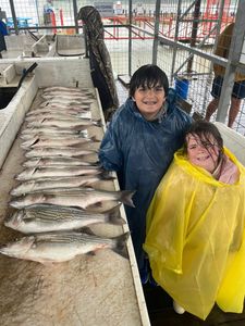 Kids catching stripers and making lasting memories