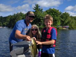 Largemouth Bass caught in New Hampshire