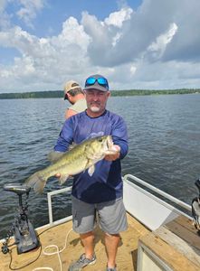 Florida Bass caught while fishing in TX