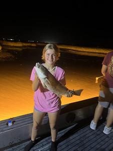 Single angler fishing in Lafitte