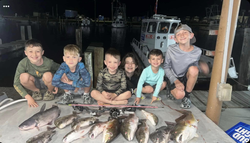 Two channel catfish caught in Lafitte