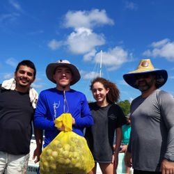 Four people fishing in Brooksville
