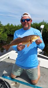 Redfish caught while fishing in FL