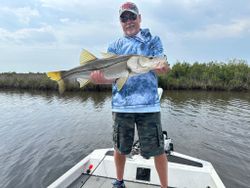 A snook fish caught while fishing in FL