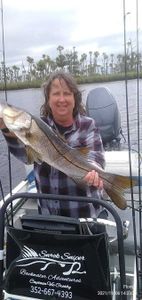 Snook fish caught on fishing trip in FL