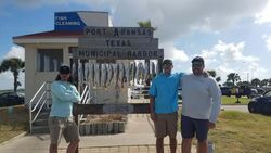 Redfish and Trout in Port Aransas, TX