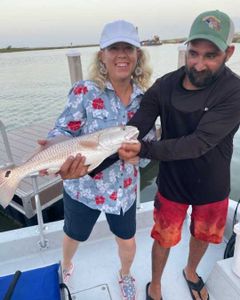 Redfish Catch in Port Aransas inshore fishing