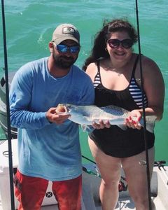 Speckled Trout Trophy in Port Aransas TX Fishing