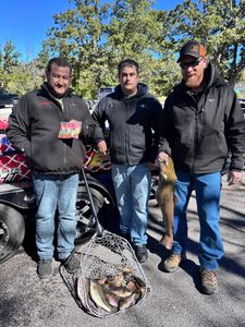 Blue catfish caught while fishing in MO