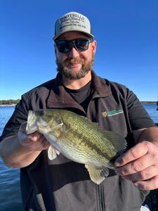 A person fishing in Missouri