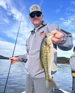 A person fishing in Missouri