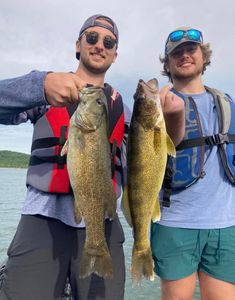 Two Florida Bass fish caught in MO