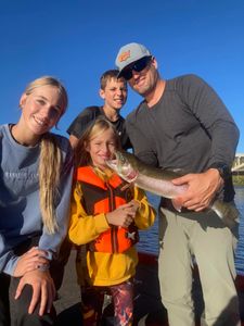 Sockeye Salmon caught during fishing trip in Branson