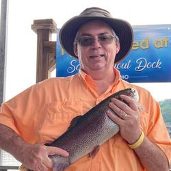 Trophy Trout on Taneycomo!