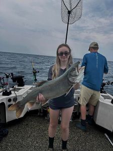 A person fishing in New York