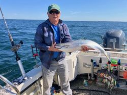 Angler with big fish caught in Altmar
