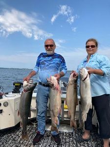 salmon, and another salmon!