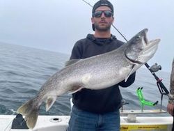 A single rainbow trout caught while fishing in Altmar