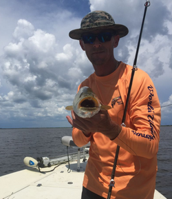 Lone angler fishing in Florida