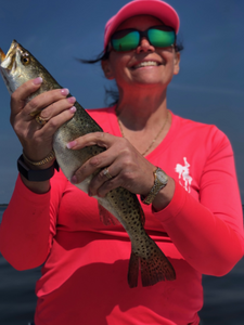Angler fishing in Florida waters