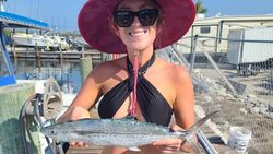 Cero mackerel fish caught while fishing in NC