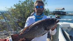 Single fisherman in North Carolina fishing
