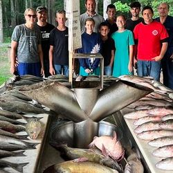 Anglers enjoying a day of fishing in Appling