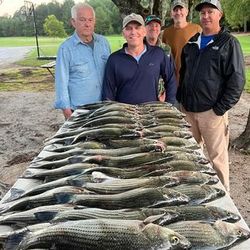 5 people fishing at Appling location