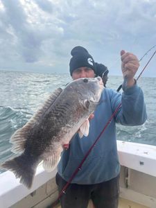 Angler with big fish in NY
