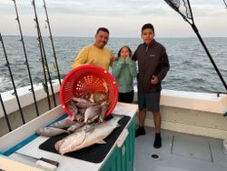 Three people fishing in NY