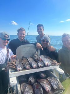 Successful fishing trip with 3 fish caught in Greenport