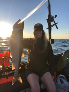 Lake Michigan fishing
