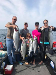 Salmon Fishing in Michigan with the Whole Family