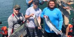 2 anglers fishing in West Olive