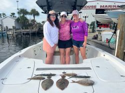 Three people fishing in Panama City Beach