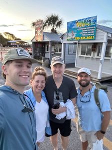Four anglers fishing in Florida