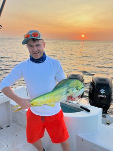 Two people fishing in Florida
