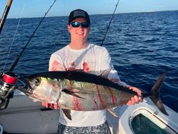 Person fishing at Jupiter