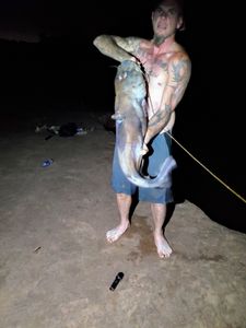 Angler with fishing rod enjoying the great outdoors in OK