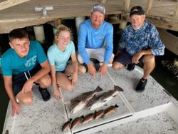 Fun Morning Fishing In Port Isabel, TX