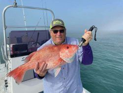 A lone angler fishing in Texas