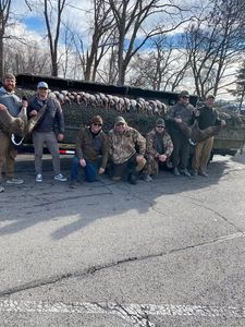 7 people fishing and hunting in Port Clinton