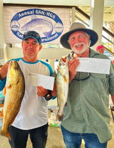 Two huge fishing boat tours in Hitchcock